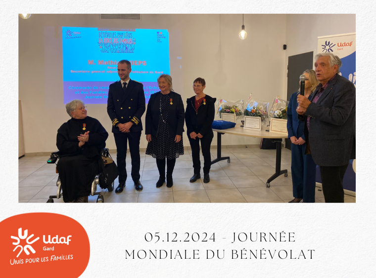 Le président Lucien Bernard remercie le sous-préfet et rend hommage aux médaillées